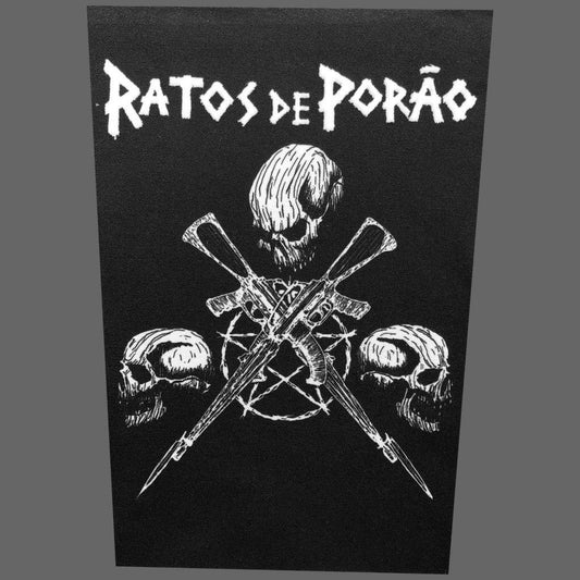 Ratos de Porao - Skulls (Backpatch)