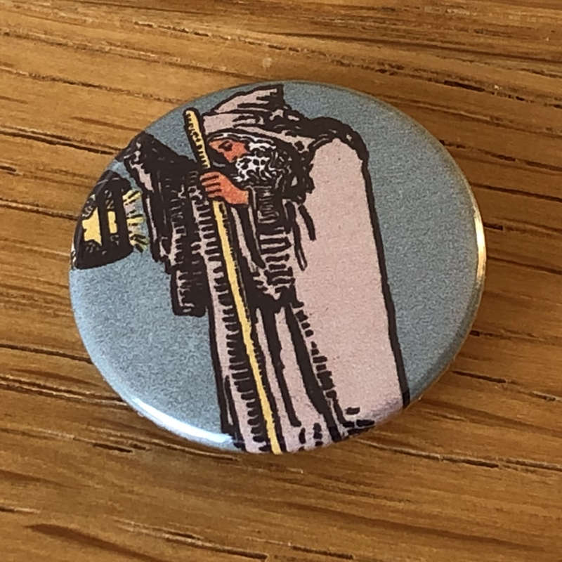 Rider-Waite Tarot (The Hermit) (Badge)