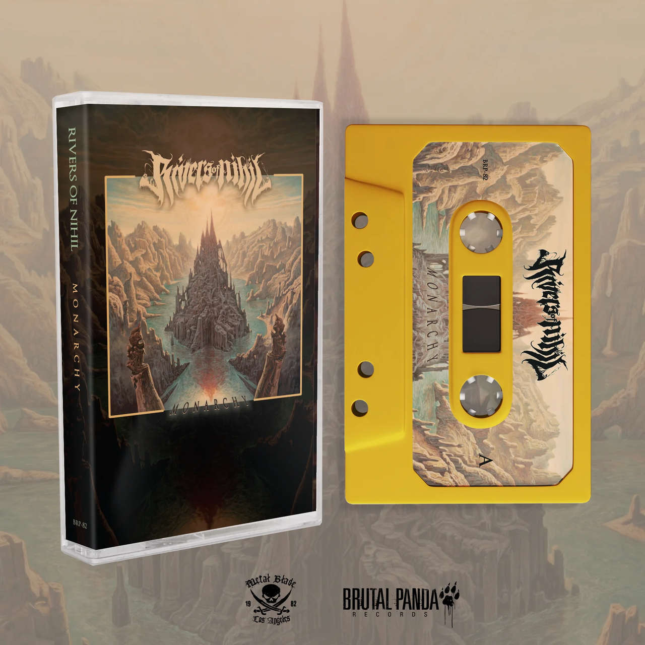 Rivers of Nihil - Monarchy (2023 Reissue) (Yellow Edition) (Cassette)