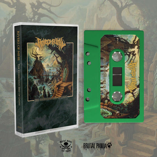 Rivers of Nihil - The Conscious Seed of Light (2023 Reissue) (Green Edition) (Cassette)