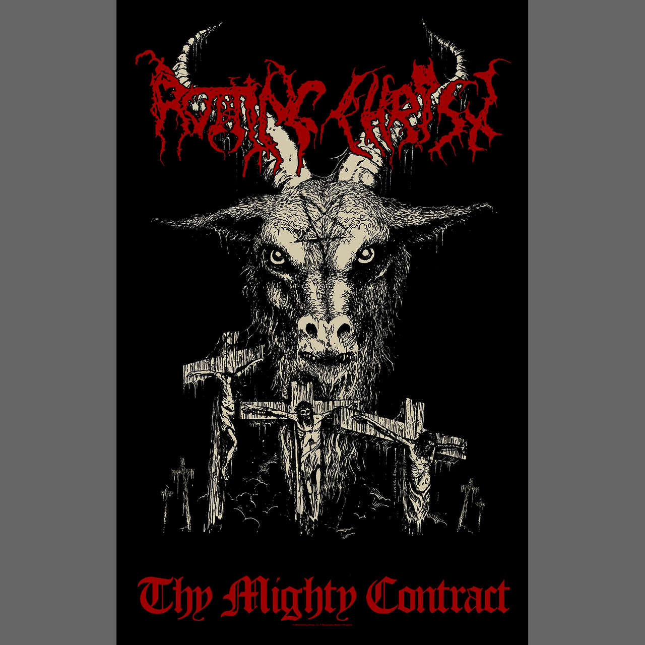 Rotting Christ - Thy Mighty Contract (Textile Poster)