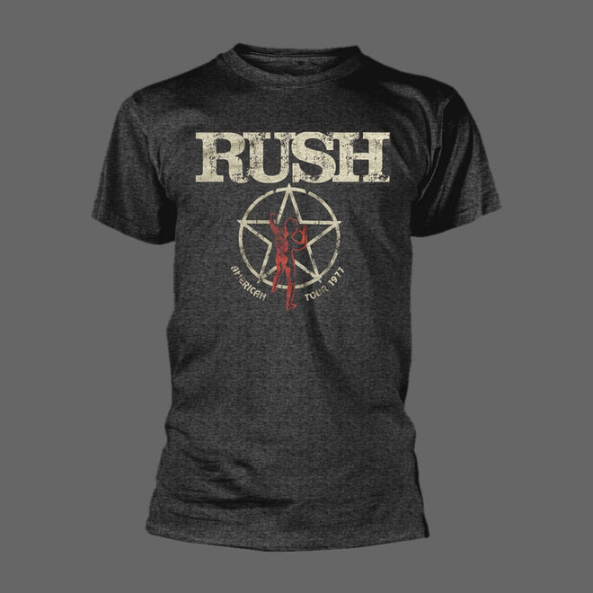 Rush - American Tour 1977 (Dark Grey) (T-Shirt)