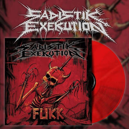 Sadistik Exekution - Fukk (2022 Reissue) (Red Marble Edition) (LP)