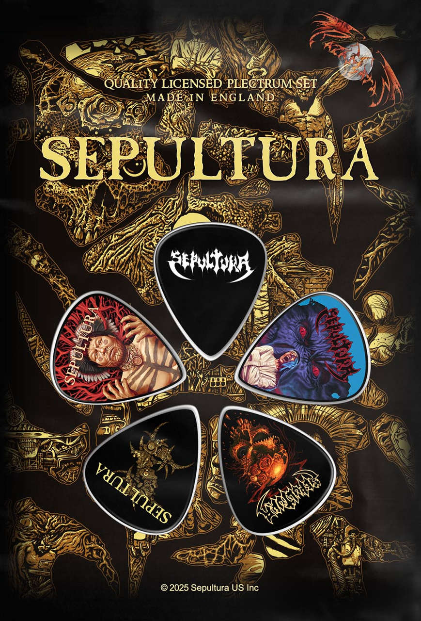 Sepultura - Albums (Plectrum Pack)