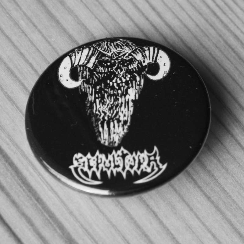 Sepultura - Logo & Skull (Badge) | Todestrieb