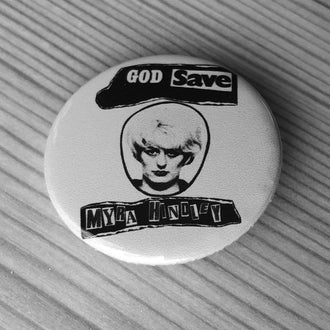Sex Pistols - God Save Myra (White) (Badge)