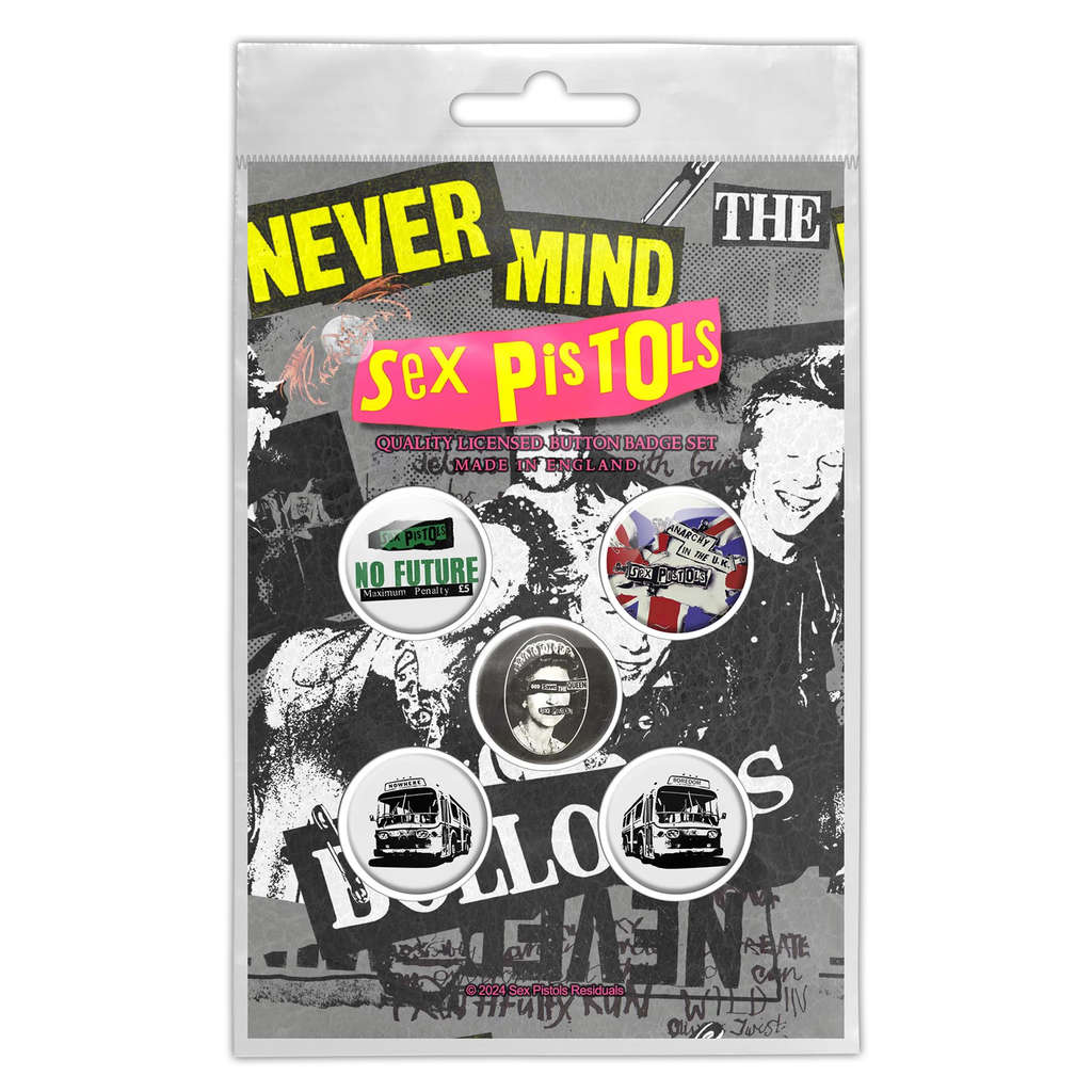 Sex Pistols - Never Mind the Bollocks (Badge Pack)