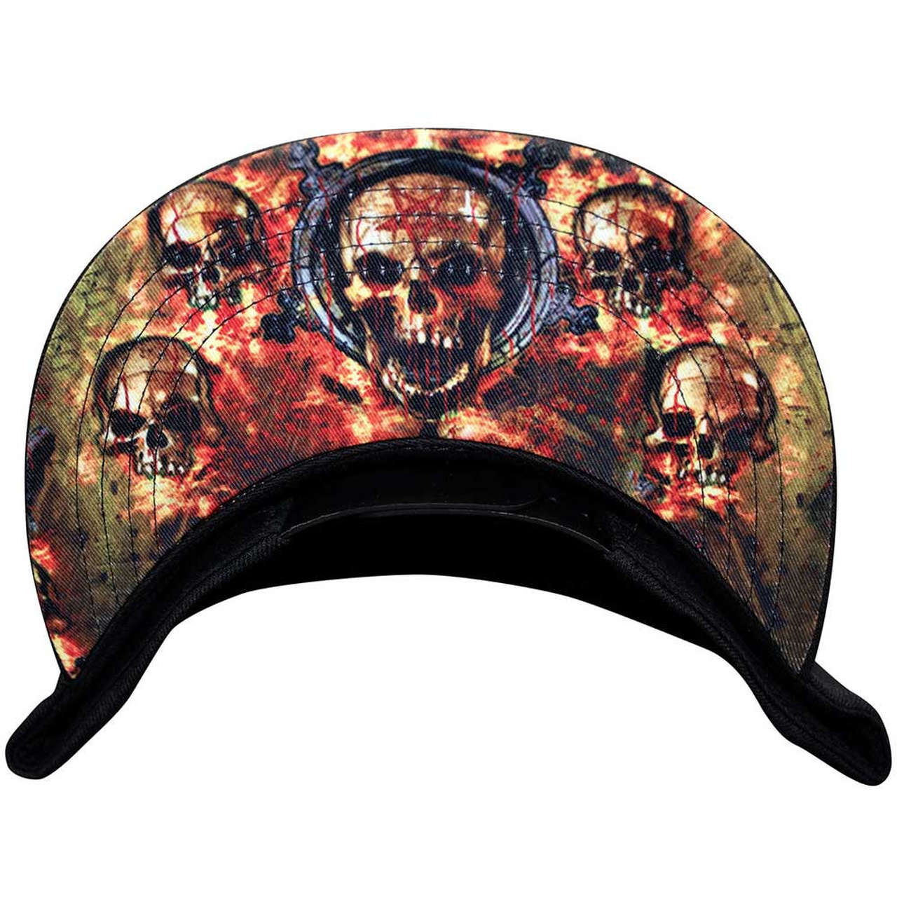 Slayer - Carved Logo / Skulls (Cap)