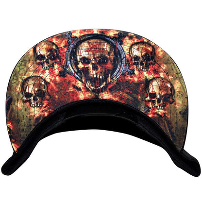 Slayer - Carved Logo / Skulls (Cap)