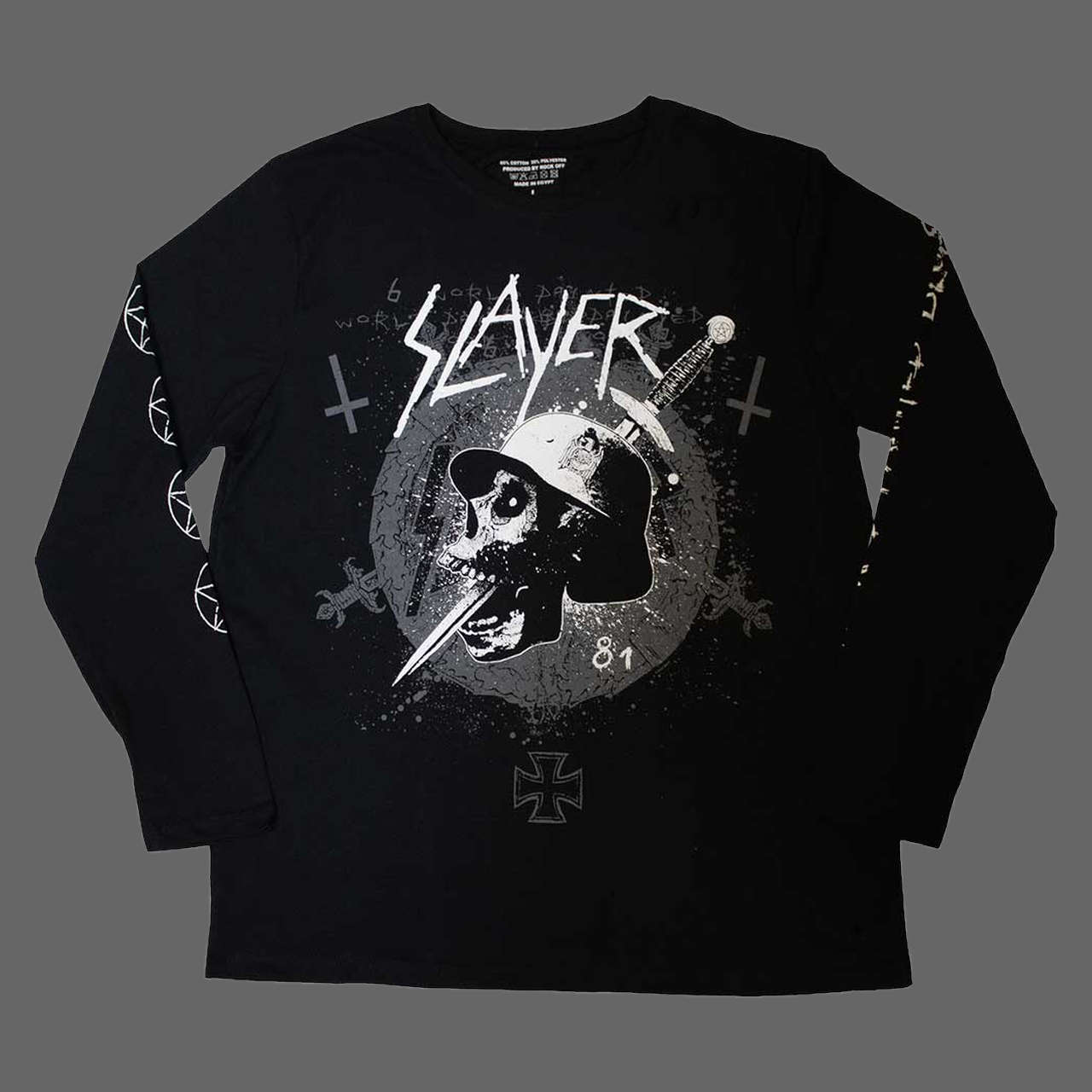 Slayer - Dagger Skull (Long Sleeve T-Shirt)