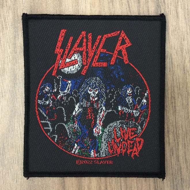 Slayer - Live Undead (Woven Patch)