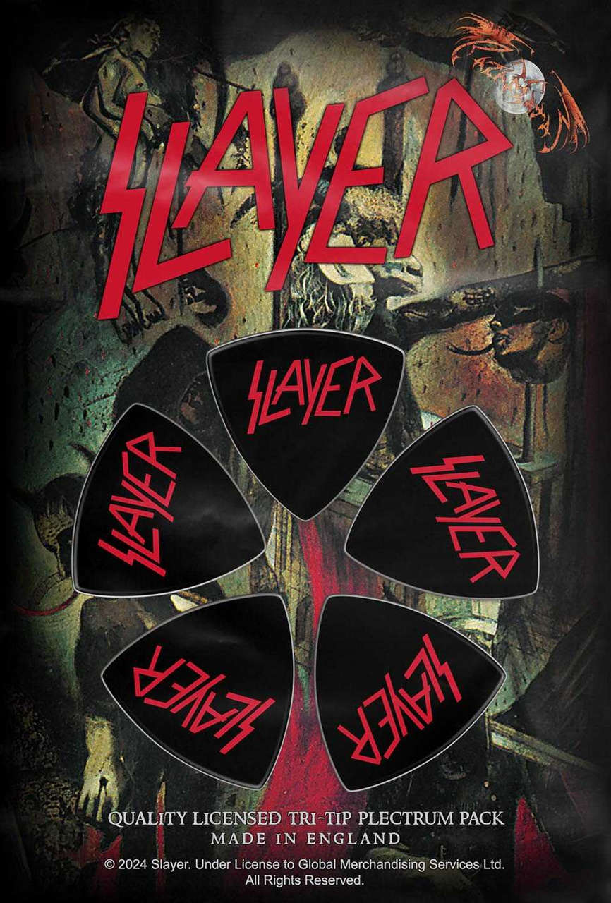 Slayer - Logo (Tri-Tip) (Plectrum Pack)