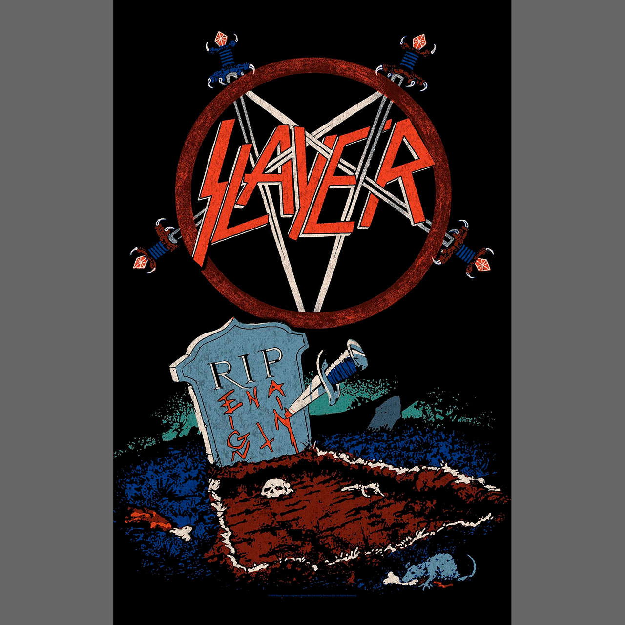 Slayer - Reign in Pain (Textile Poster)