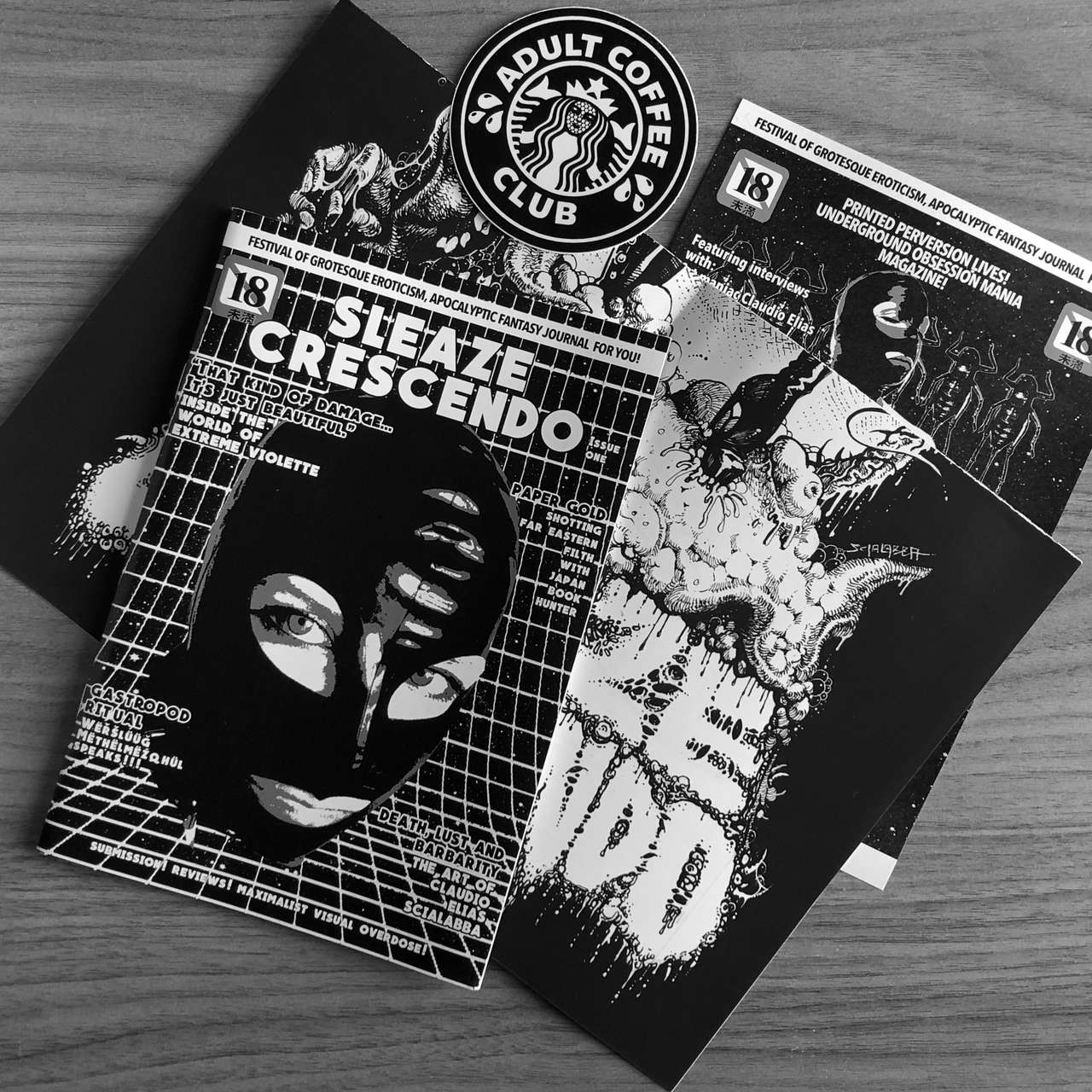 Sleaze Crescendo - Issue 1 (Zine)