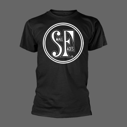 Small Faces - White Logo (T-Shirt)