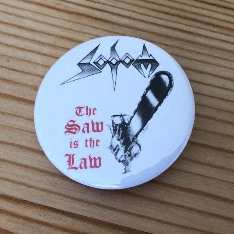 Sodom - The Saw is the Law (Badge)