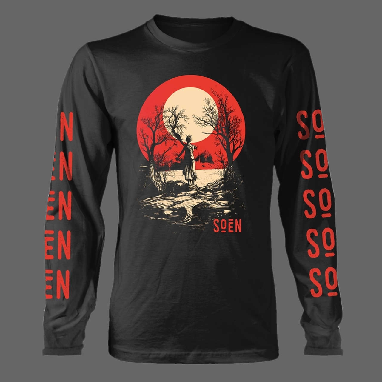 Soen - Redmoon (Long Sleeve T-Shirt)