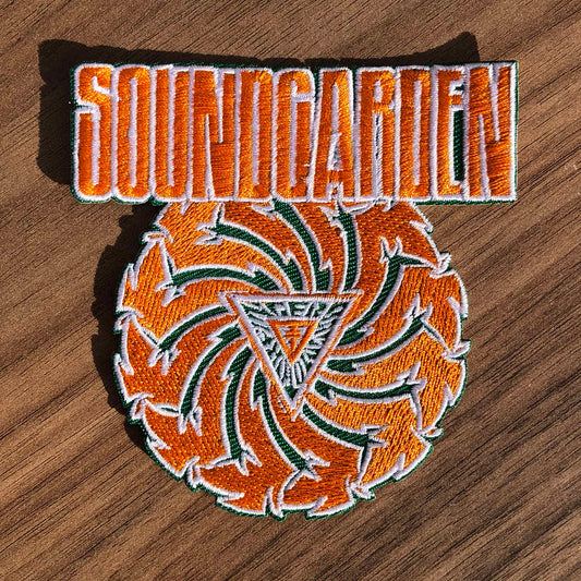 Soundgarden - Badmotorfinger (Orange & Green) (Embroidered Patch)