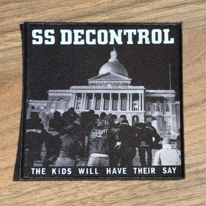 SS Decontrol - The Kids Will Have Their Say (Printed Patch)