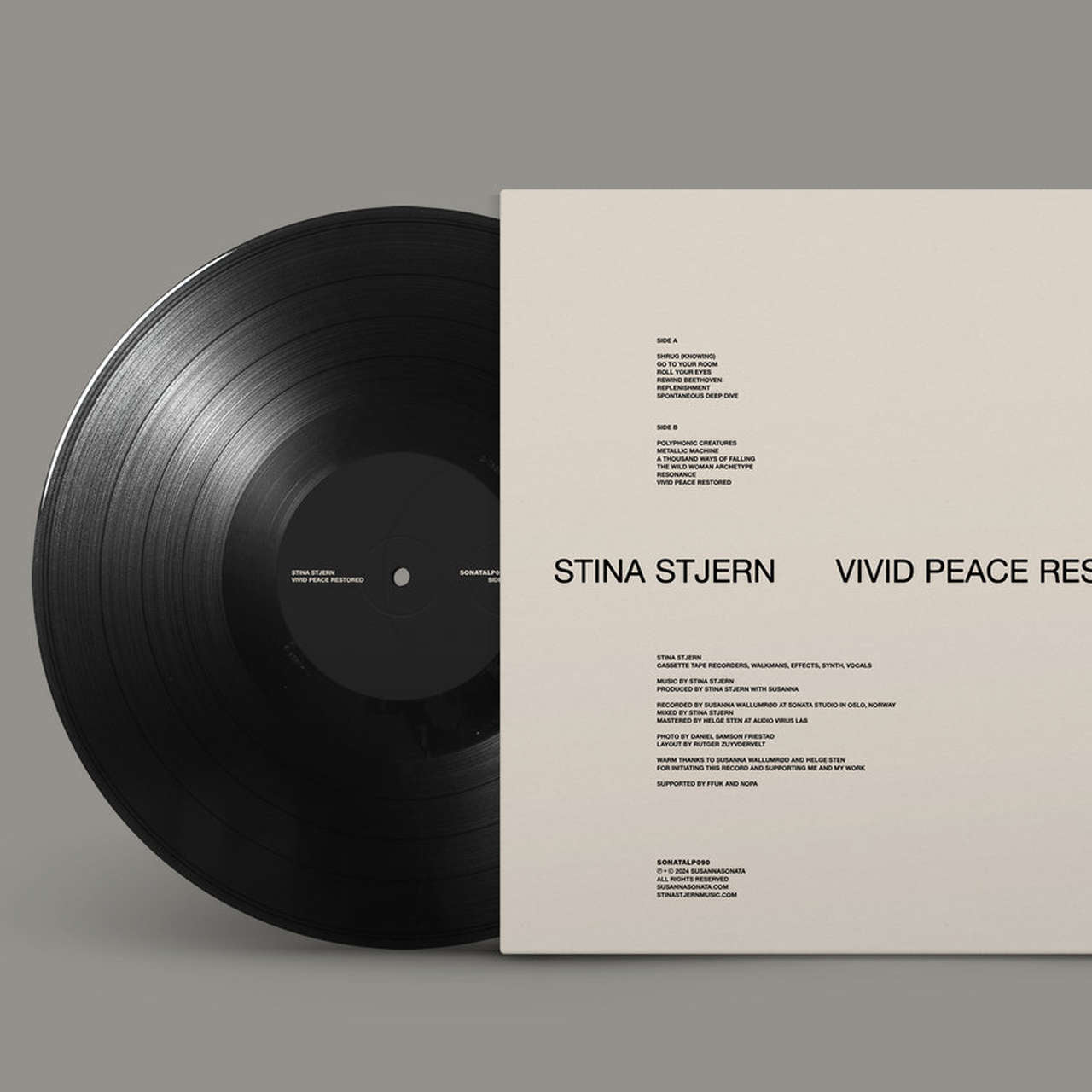 Stina Stjern - Vivid Peace Restored (LP)