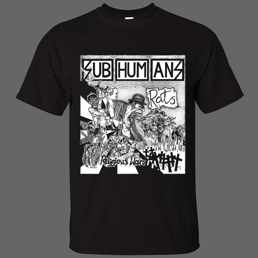 Subhumans - Rats / Religious Wars (T-Shirt)