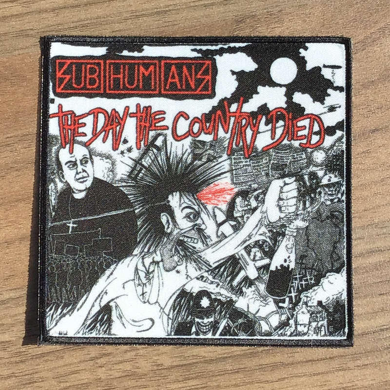 Subhumans - The Day the Country Died (Printed Patch)