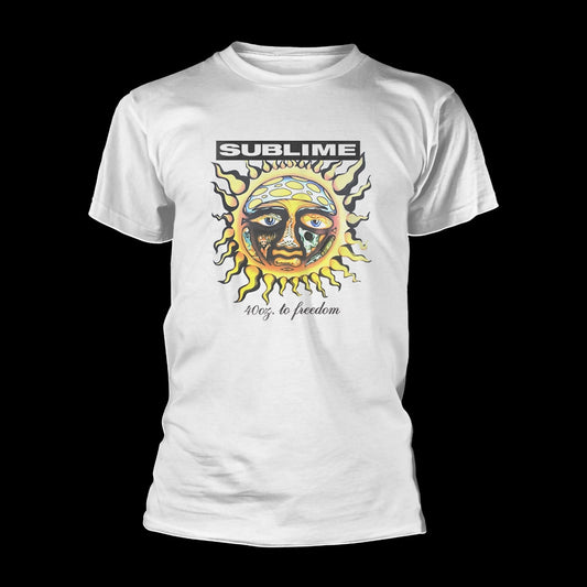 Sublime - 40oz to Freedom (White) (T-Shirt)
