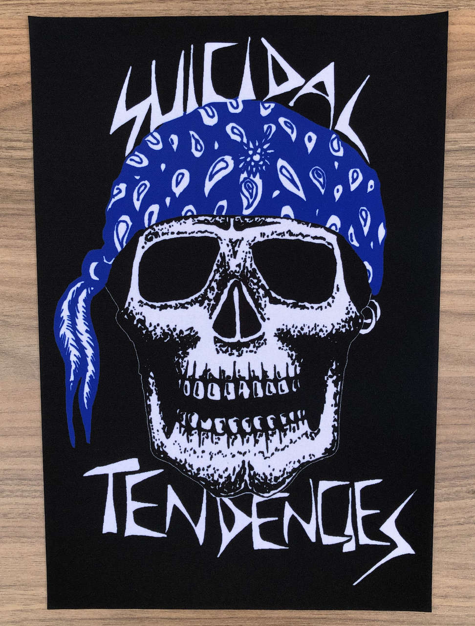 Suicidal Tendencies - Logo & Skull (Backpatch)