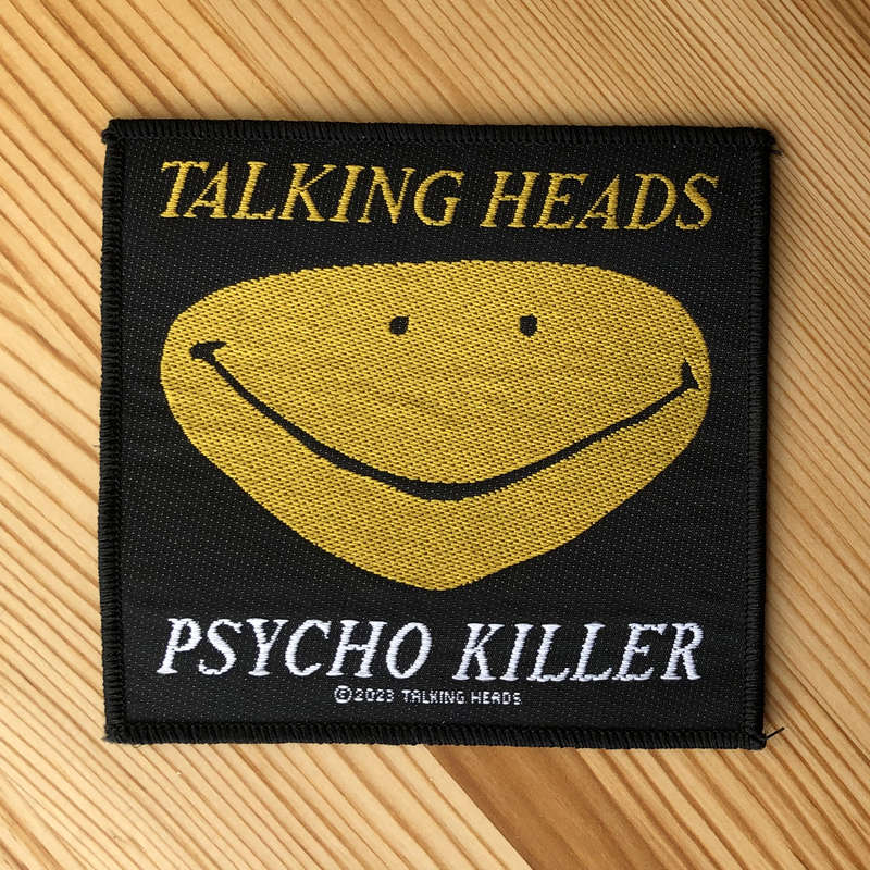 Talking Heads - Psycho Killer (Woven Patch)