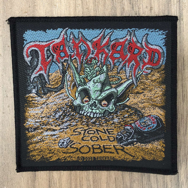Tankard - Stone Cold Sober (Woven Patch)