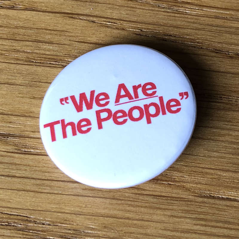 Taxi Driver (1976) (We Are the People) (Badge)