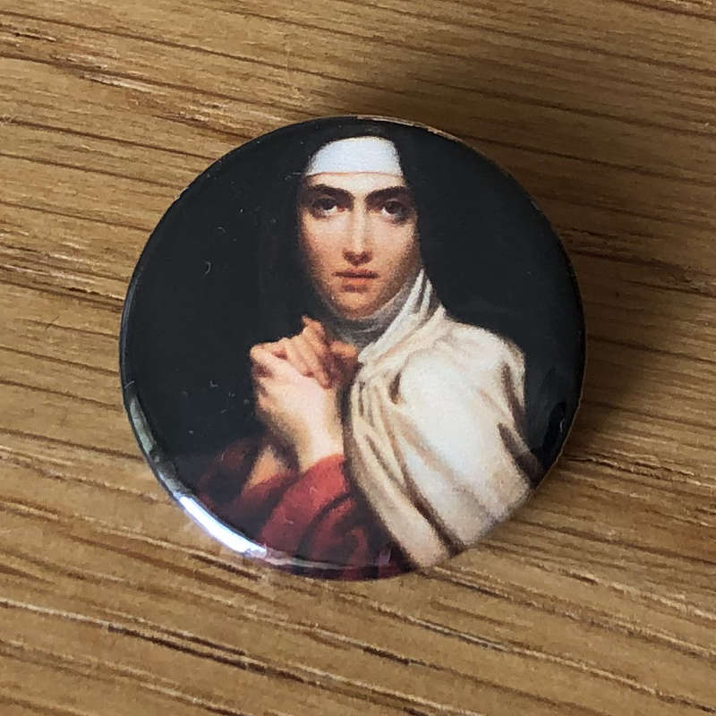 Teresa of Avila (1827 Portrait) (Badge)