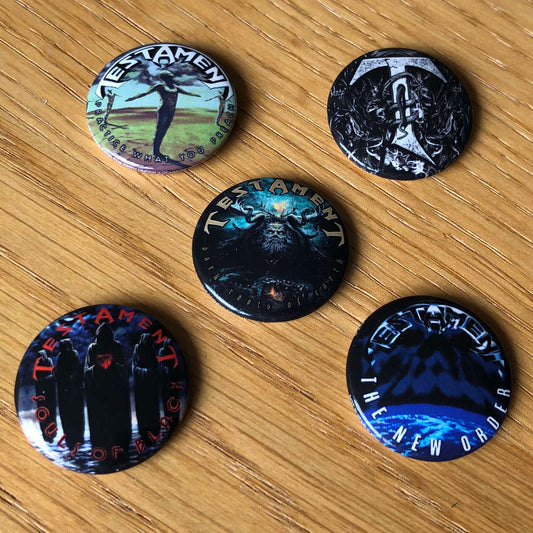 Testament - Albums (Badge Pack)