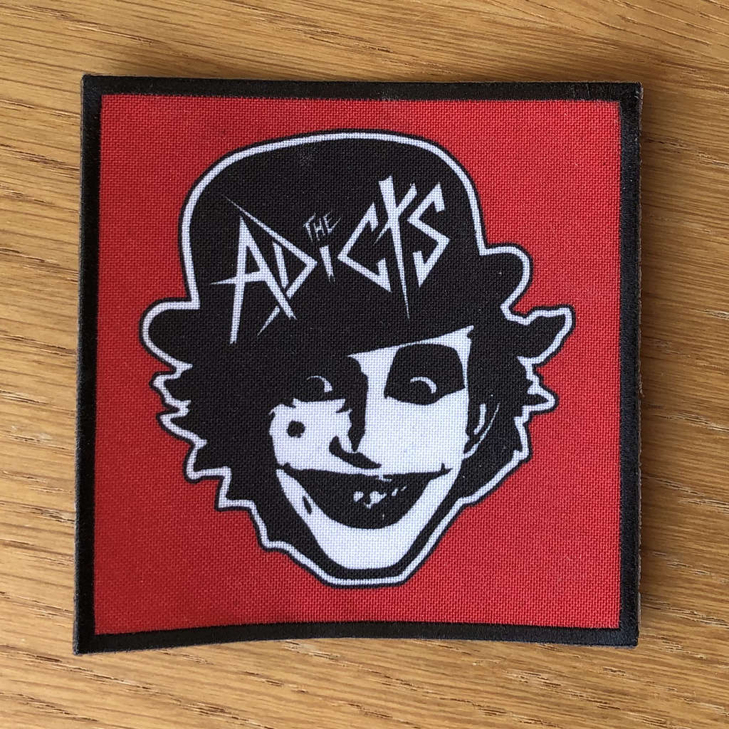 The Adicts - Logo (Red) (Printed Patch)