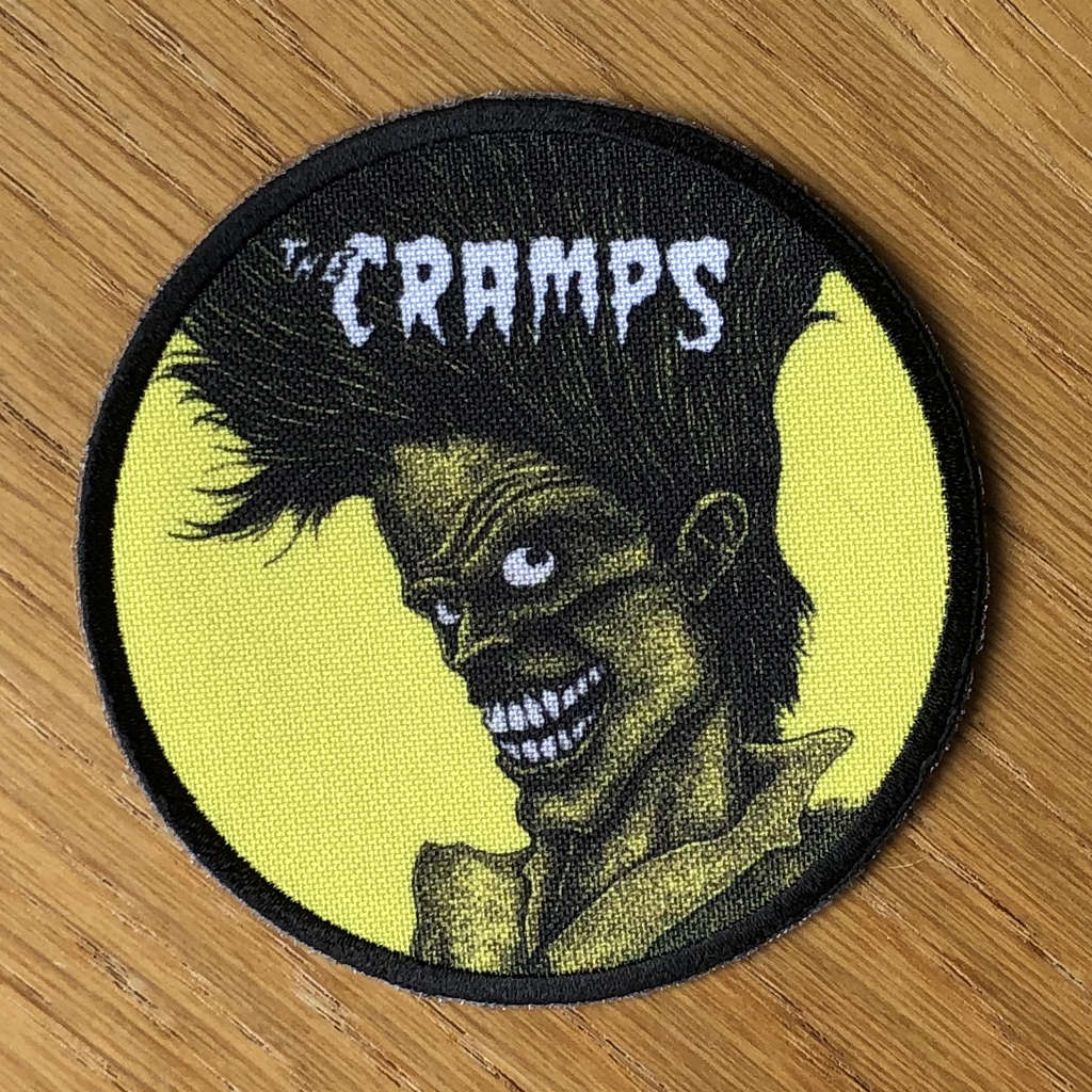 The Cramps - Bad Music for Bad People (Circle) (Printed Patch)