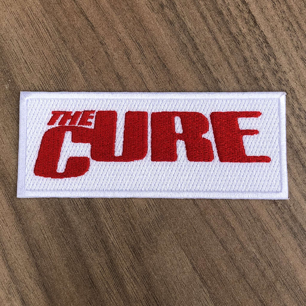 The Cure - Red Logo (Embroidered Patch)