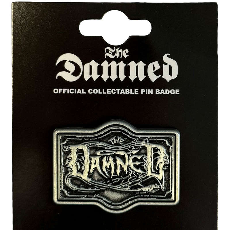 The Damned - Logo (The Black Album) (Metal Pin)
