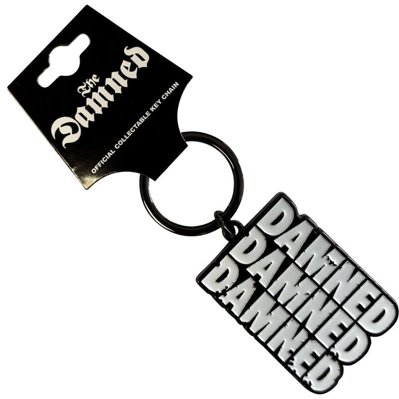 The Damned - Stacked Logo (Keyring)