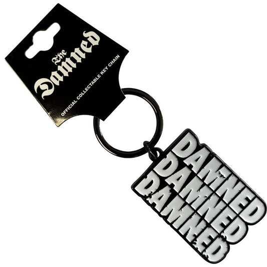 The Damned - Stacked Logo (Keyring)