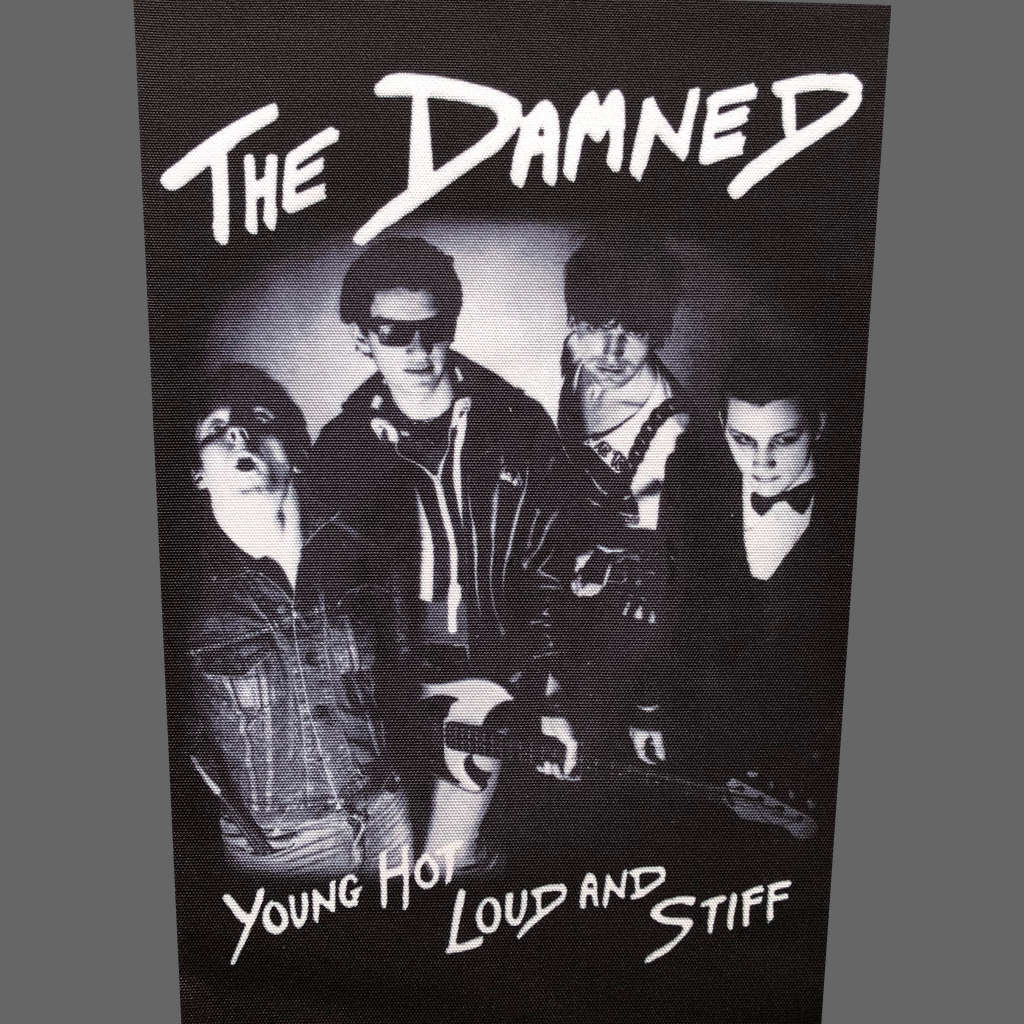 The Damned - Young, Hot, Loud and Stiff (Alt) (Backpatch)