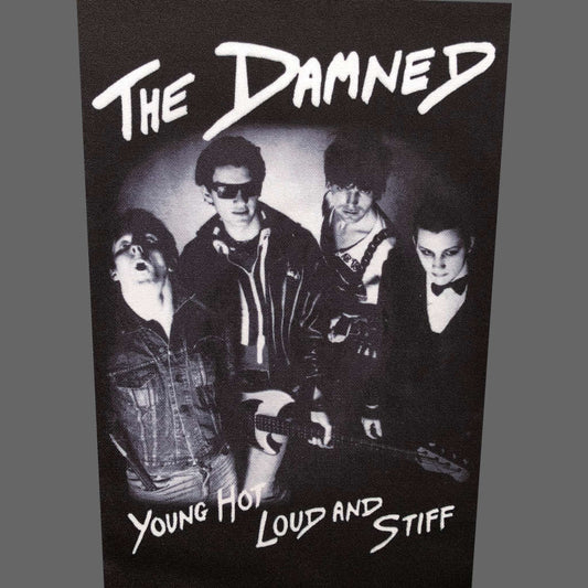 The Damned - Young, Hot, Loud and Stiff (Alt) (Backpatch)