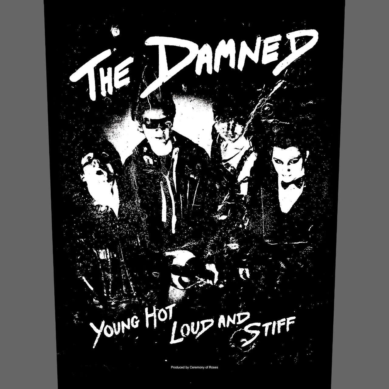 The Damned - Young, Hot, Loud and Stiff (Backpatch)