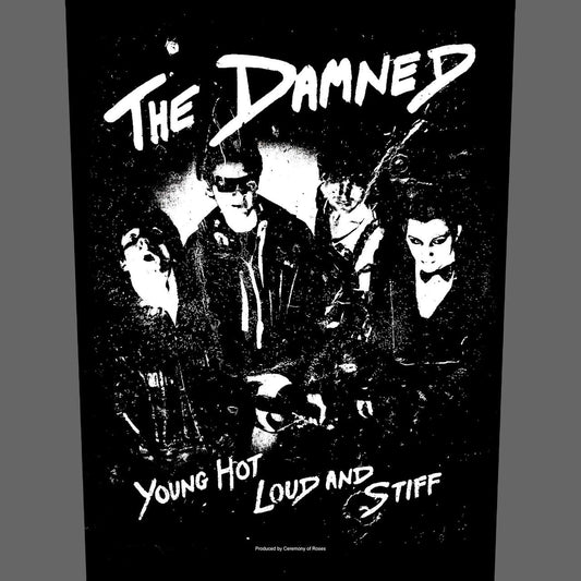 The Damned - Young, Hot, Loud and Stiff (Backpatch)