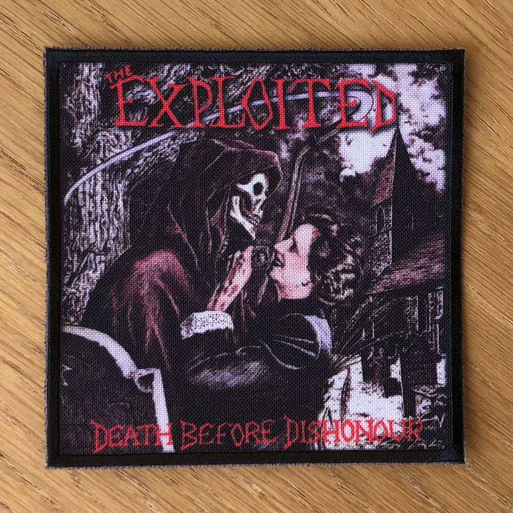 The Exploited - Death Before Dishonour (Printed Patch)