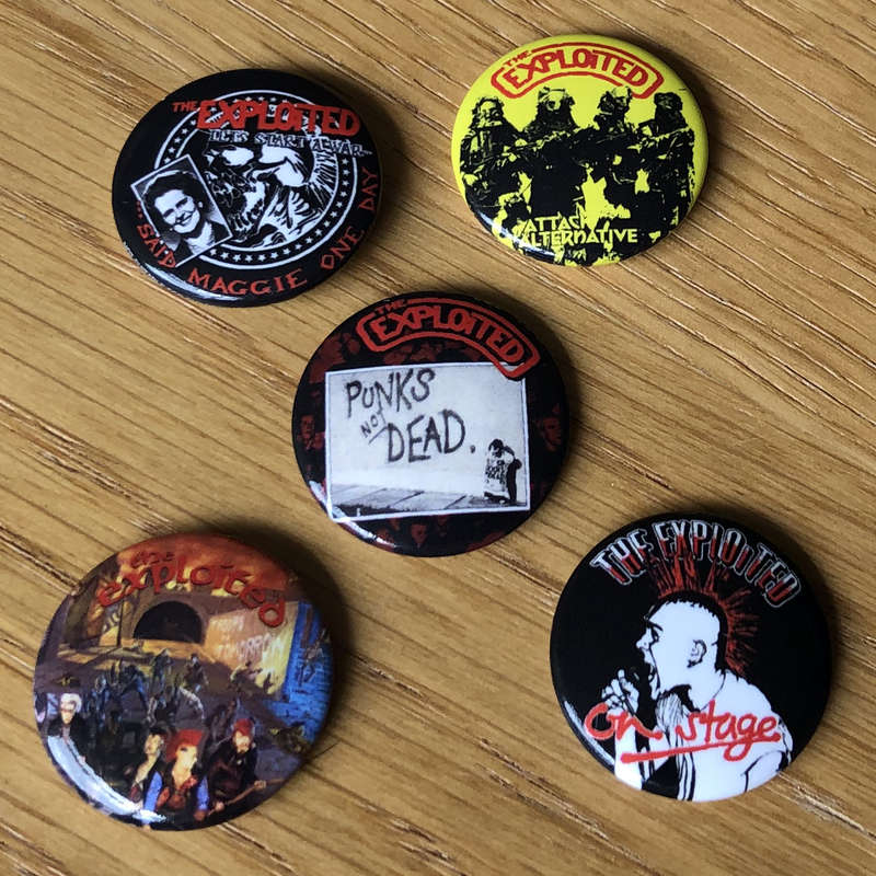 The Exploited - Early Albums (Badge Pack)