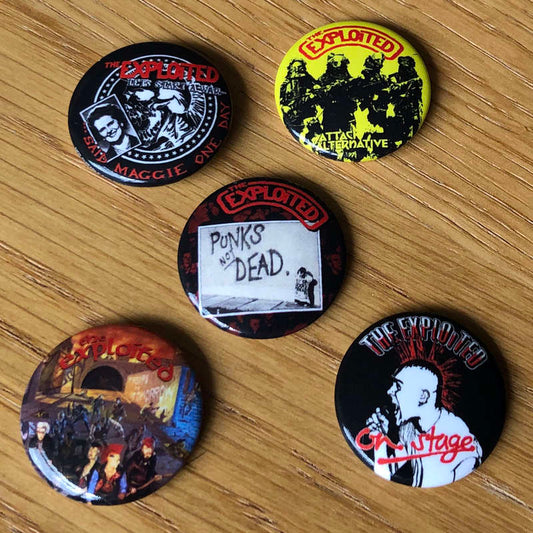 The Exploited - Early Albums (Badge Pack)