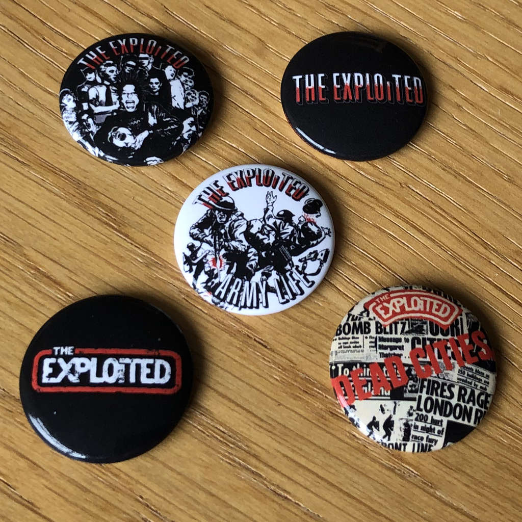 The Exploited - Early EPs (Badge Pack)