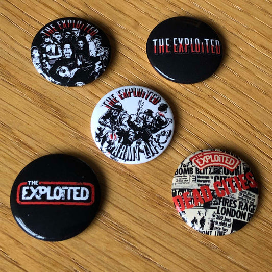 The Exploited - Early EPs (Badge Pack)
