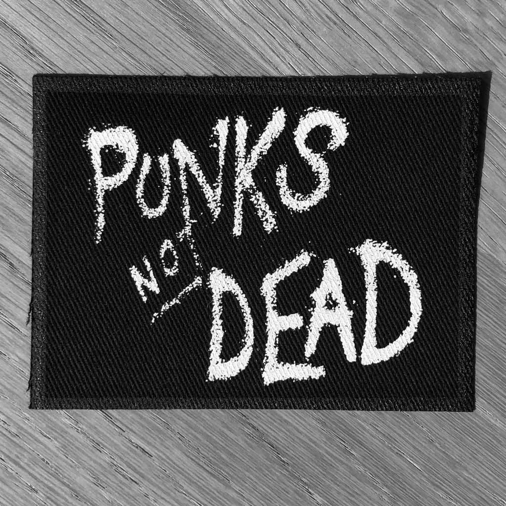 The Exploited - Punks Not Dead (Title) (Printed Patch)