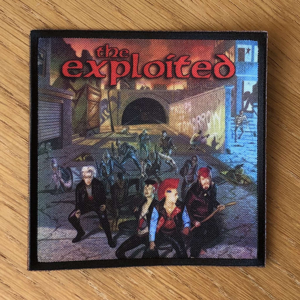 The Exploited - Troops of Tomorrow (Printed Patch)